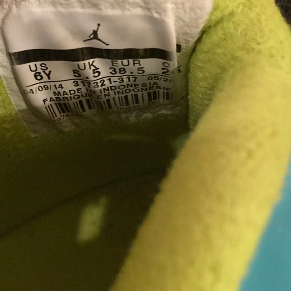 Air Jordan Spiz'Ike Gs 'Dusty Cactus 317321-317 Size 6Y - Picture 10 of 10